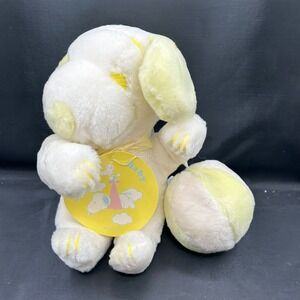 Vintage Snoopy Baby Plush Doll Determined Productions Ganz Bros‎ Yellow 1958/68